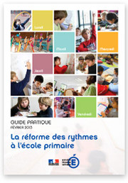 Image du guide pratique 2013 - Réforme des rythmes à l'école primaire