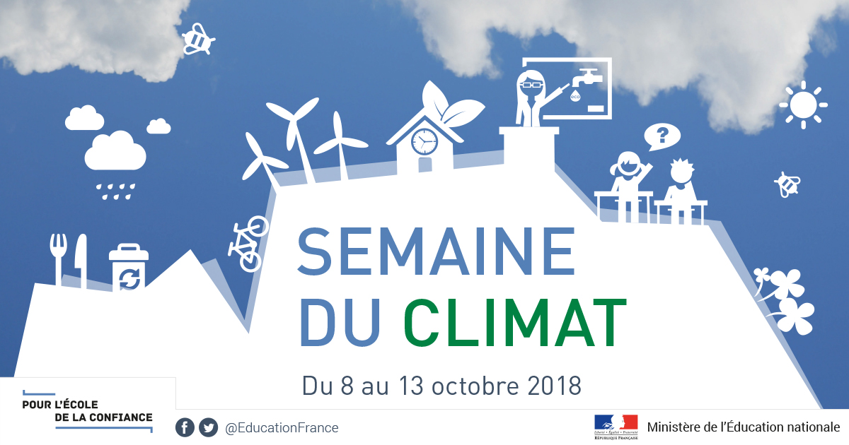 La Semaine Du Climat - Ministère De L'Éducation Nationale Et De La Jeunesse