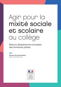 Couverture dossier mixite sociale 2016