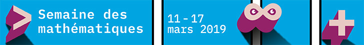 bannière semaine des maths 2019